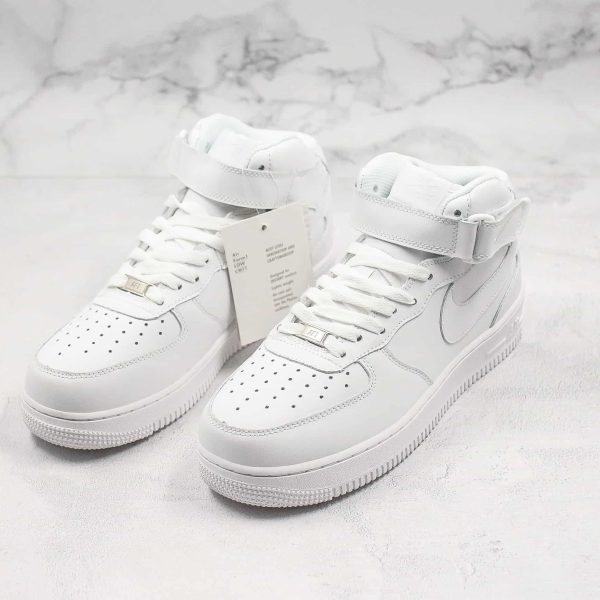 Nike Air Force 1 Mid White F4HMTX