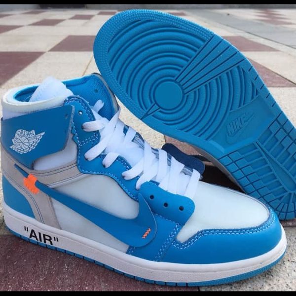 Nike Air Jordan 1 Retro High x Off-White University Blue