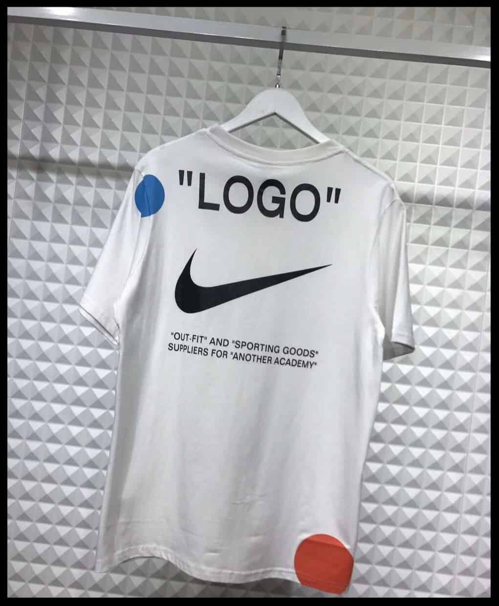 Camiseta Off White X Nike Tee Logo Trapxshop