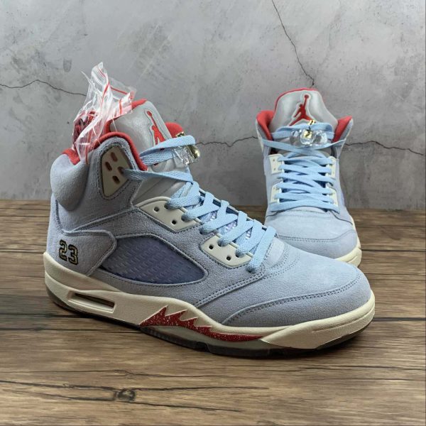 Nike Air Jordan 5 x Trophy Room Ice Blue