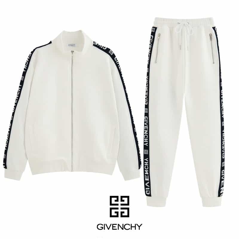 white givenchy tracksuit