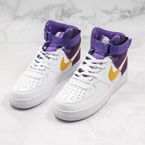 Nike Air Force 1 '08 NBA Half Purple & Blue