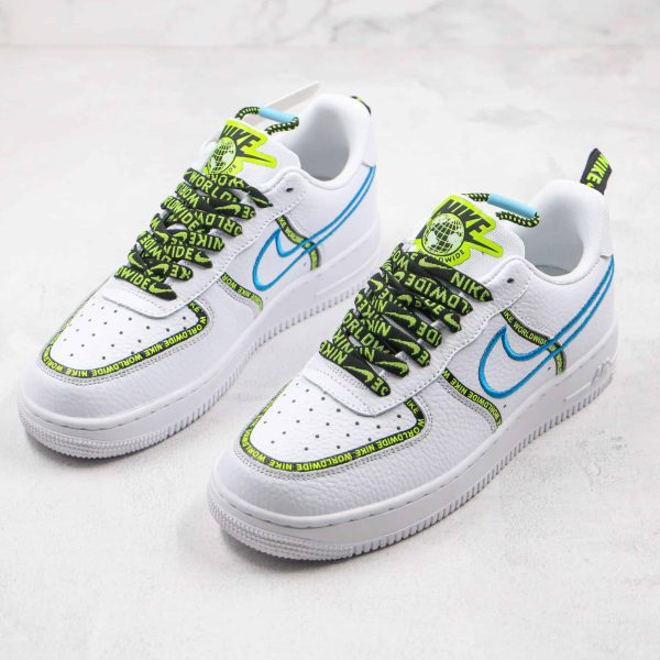 Nike Air Force 1 07 WorldWide Blue Fury