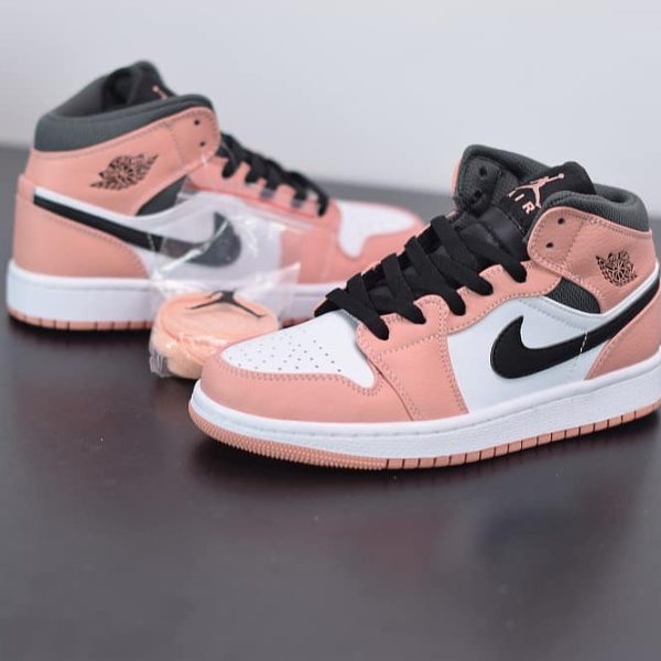 Nike Air Jordan 1 Mid GS Pink Quartz