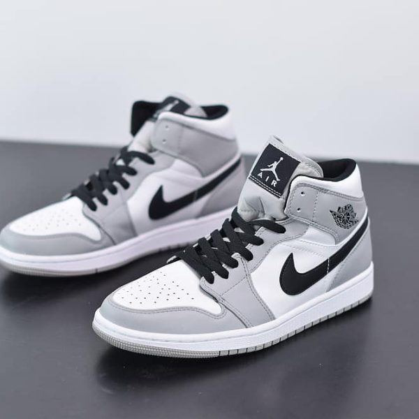 Nike Air Jordan 1 Mid Light Smoke Grey