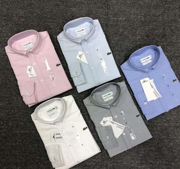 Camisa Lacoste 9LB6X (5COLORES)