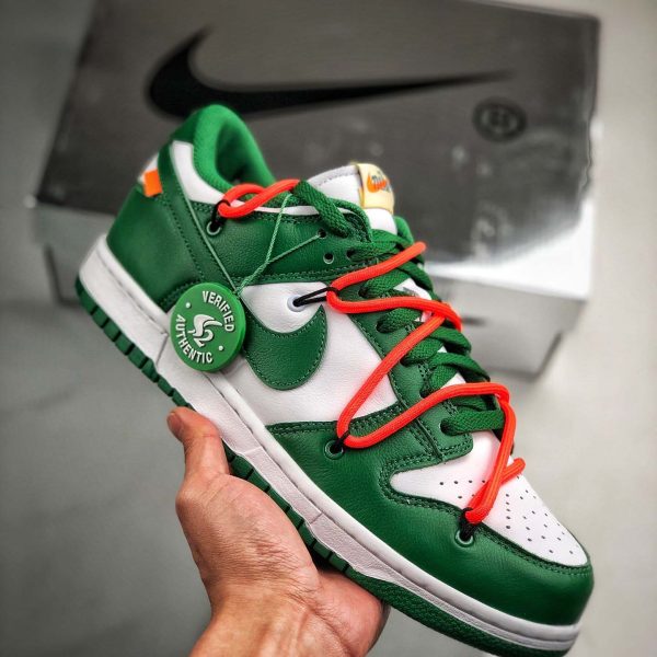 Nike Dunk Low x Off-White Pine Green