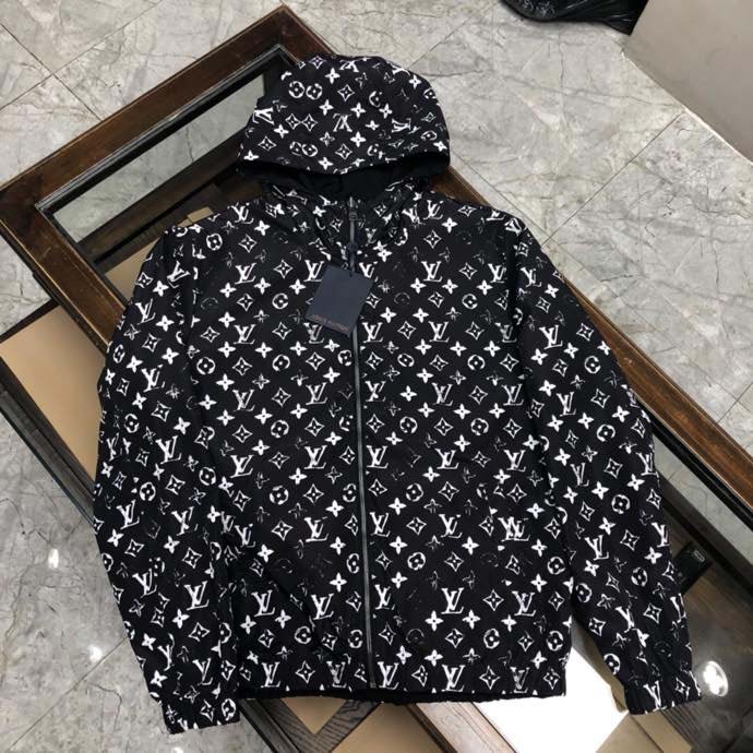 louis vuitton supreme chaqueta