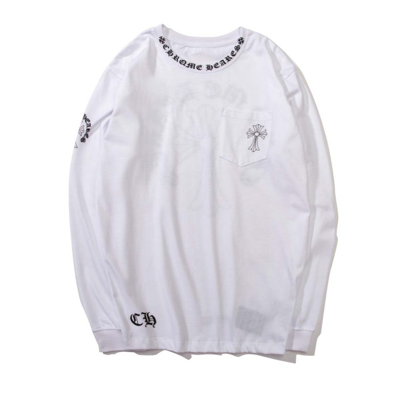 Camiseta Larga Chrome Hearts ZNQRFV (2COLORES)