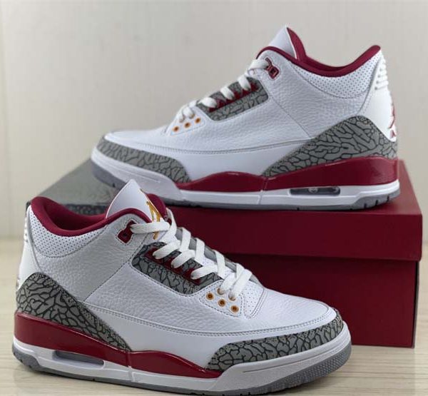 Air Jordan 3 Cardinal Red