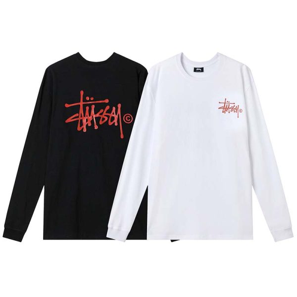 Camiseta Larga Stussy K9YECS (2COLORES)