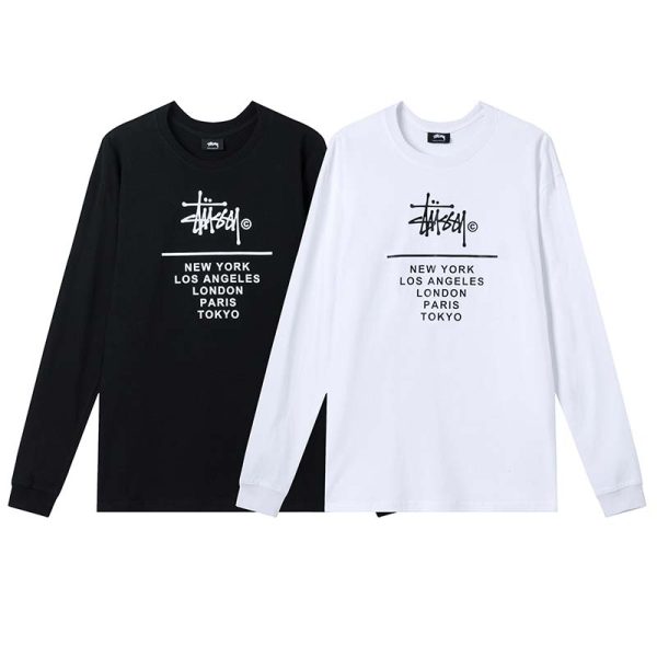 Camiseta Larga Stussy PHJTFG (2COLORES)