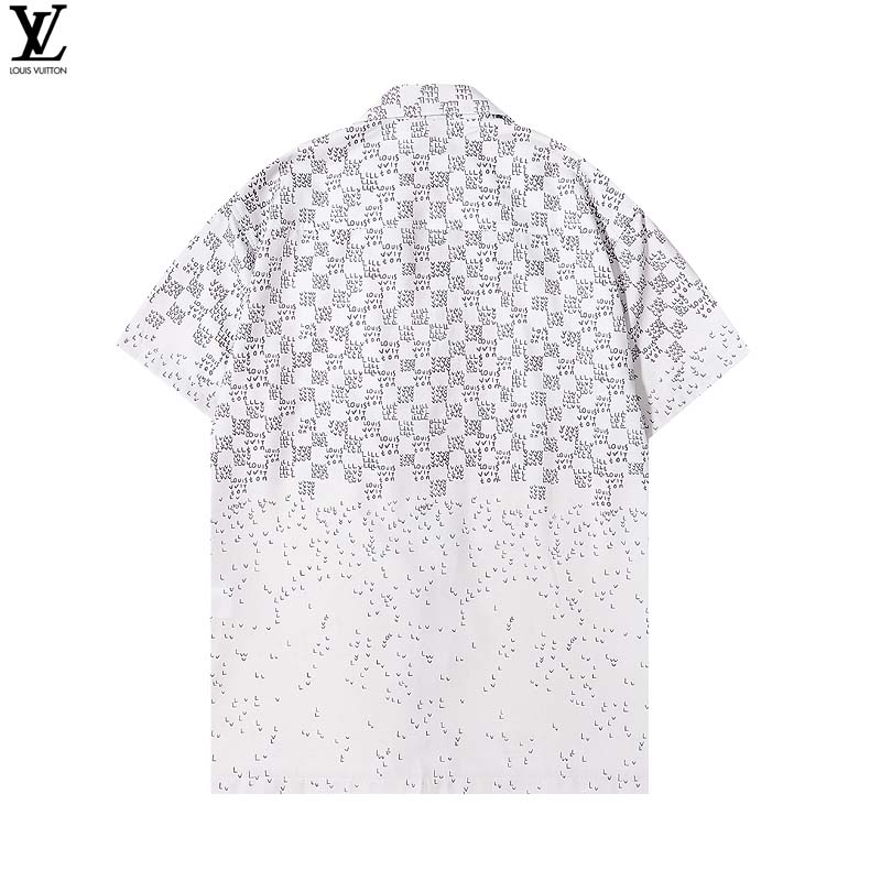 Lv/louis VUITTON TEXT camiseta blanca