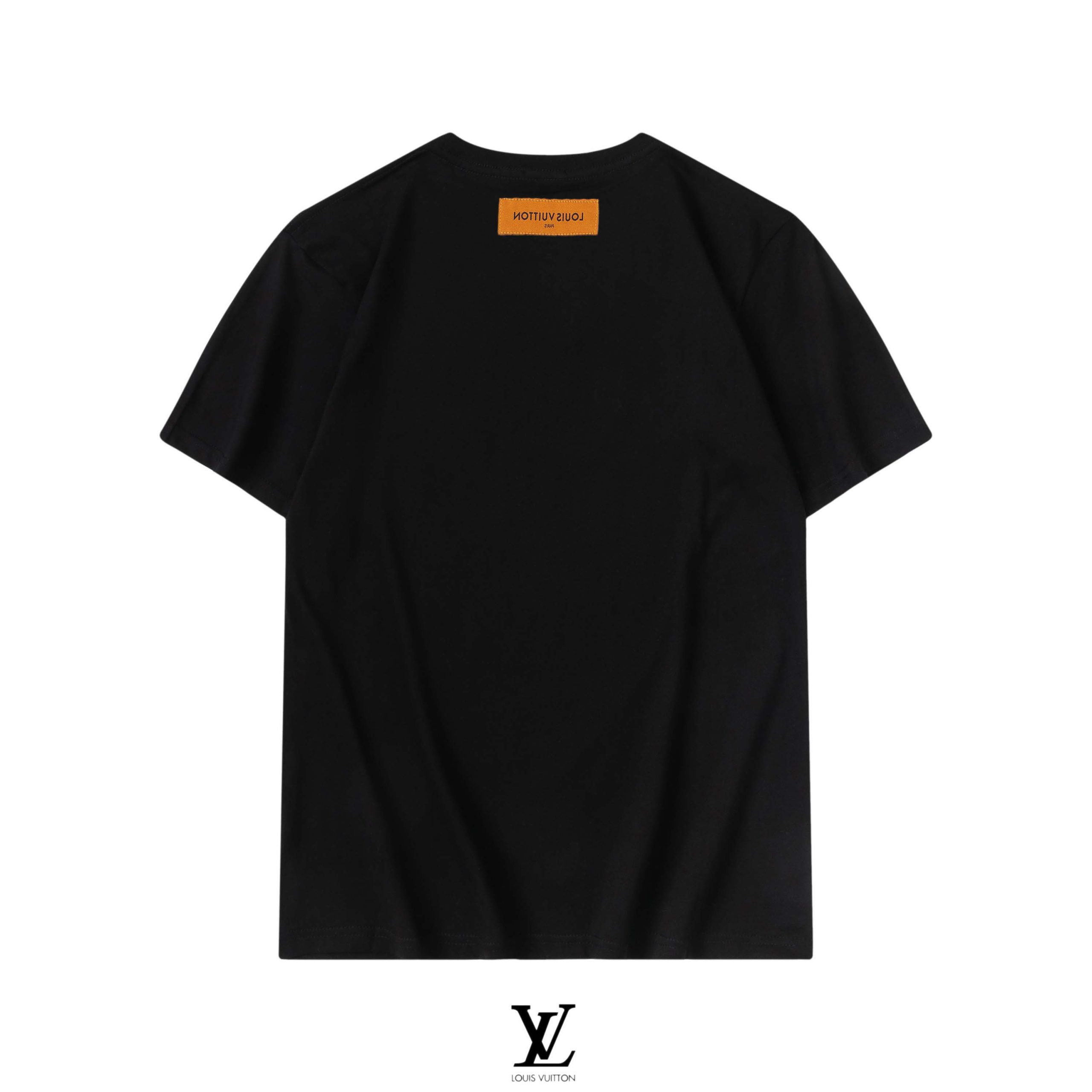 Camisetas Louis Vuitton de color negro para Mujer - Vestiaire
