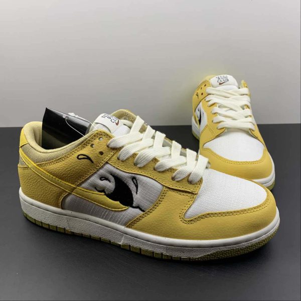 Nike Dunk Low Retro Sun Club Wheat Grass Orange