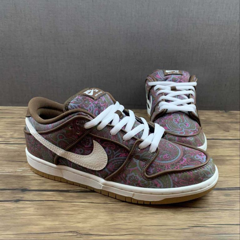 Nike SB Dunk Low Pro Paisley Brown