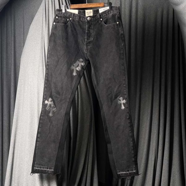 Jean Chrome Hearts x Gallery Dept S753T9