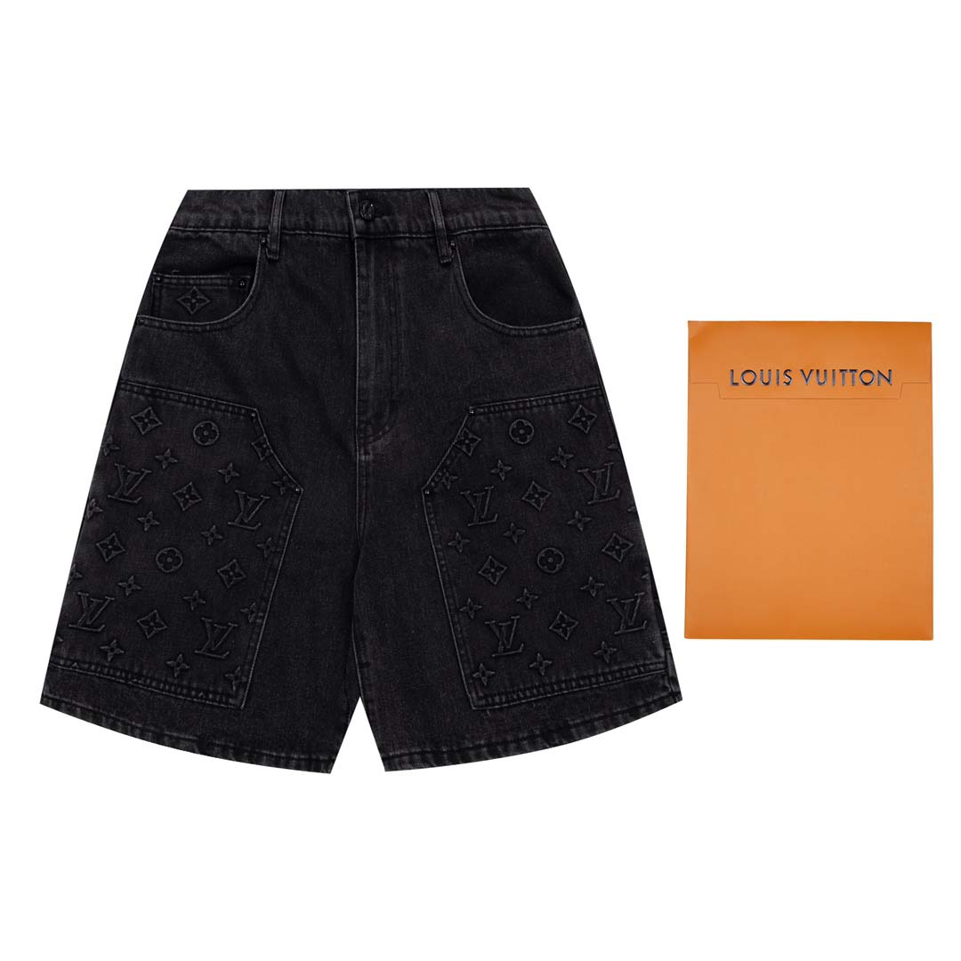 Louis Vuitton Trend Algodón Puro Casual Cómodo , Pantalones Cortos