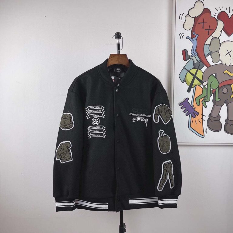 Bomber Stussy x CDG P7UW5A