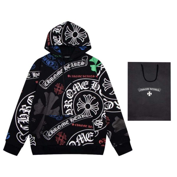 Sudadera con Capucha Chrome Hearts MHNBK7 (2COLORES)