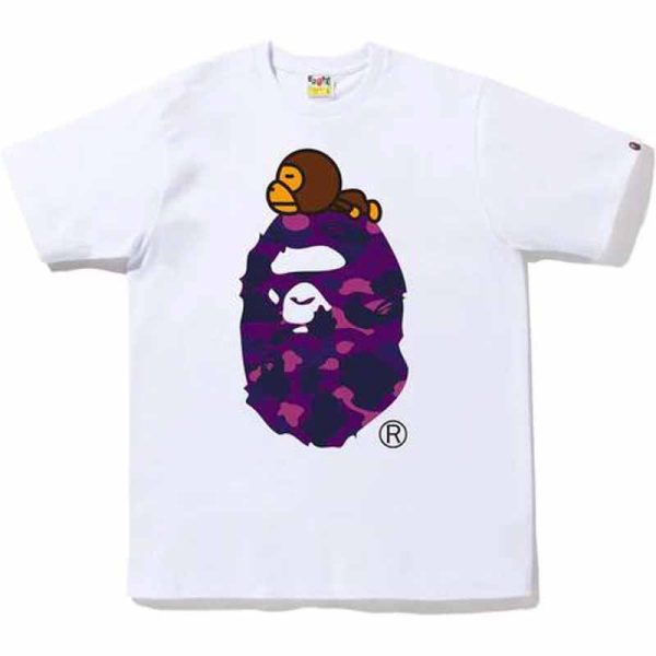 Camiseta Bape DU5LU8 (4COLORES)