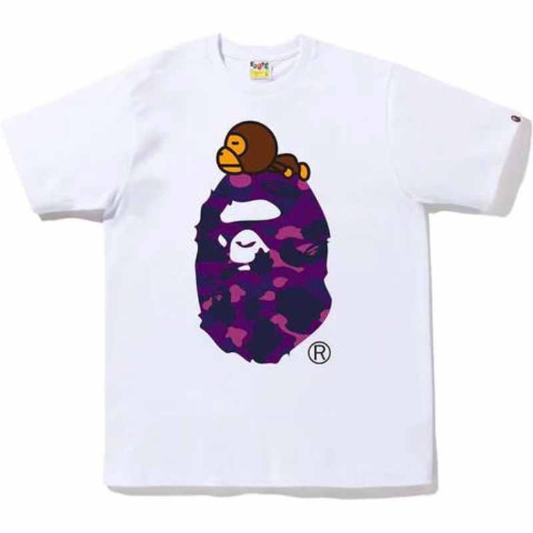 Camiseta Bape DU5LU8 (4COLORES)