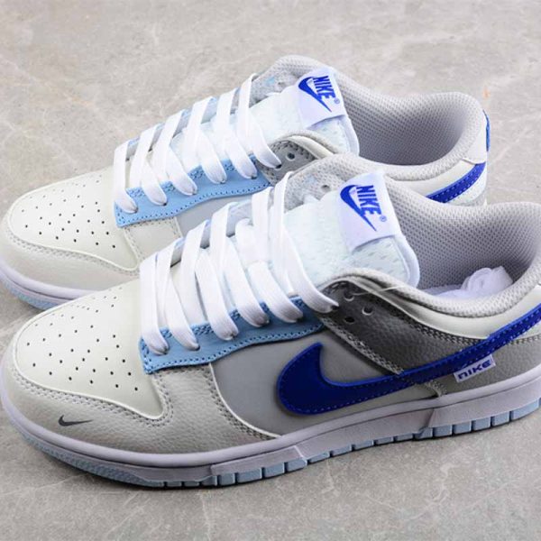 Nike Dunk Low GS Ivory Hyper Royal JUBD2V