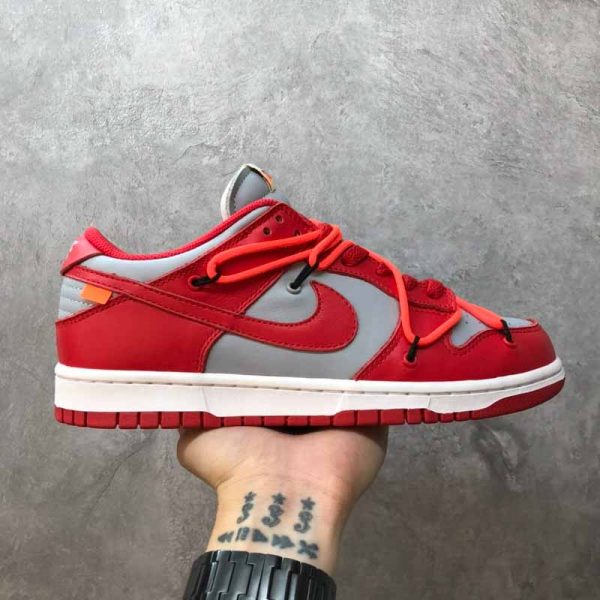 Nike SB Dunk Low x Off-White University Red