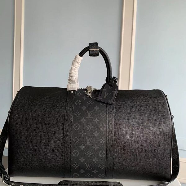Bolso Louis Vuitton Keepall Bandouliere Monogram Eclipse 50
