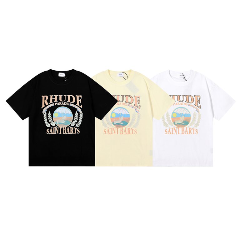 Camiseta Rhude DC66TJ (3COLORES)