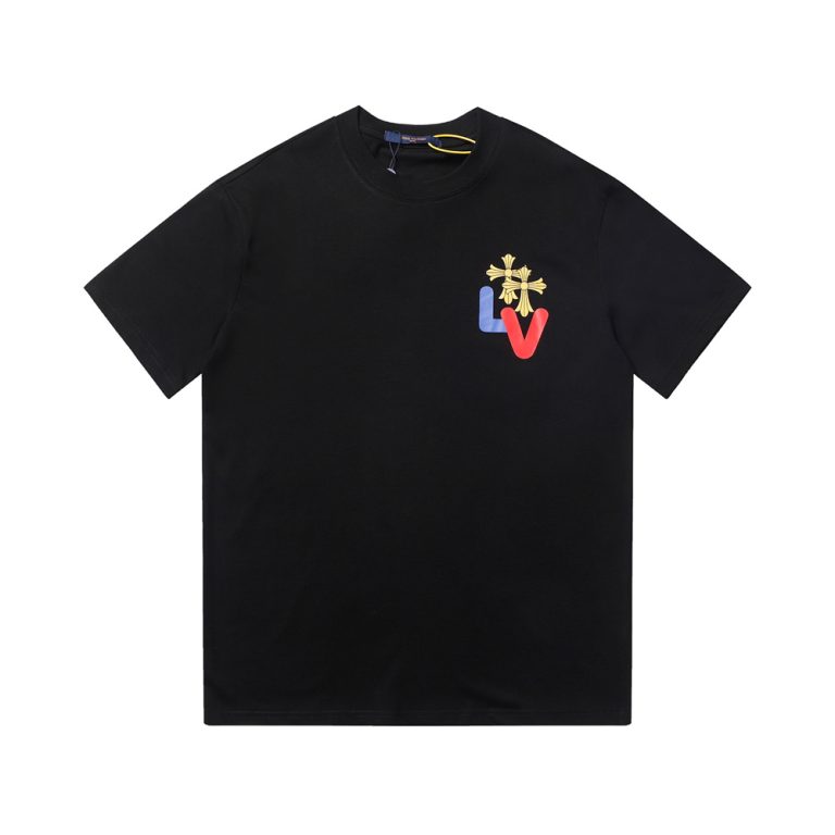 Camiseta Louis Vuitton x Chrome Hearts 4Q5YUU (2COLORES)
