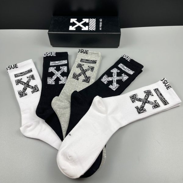 Calcetines Off-White K92PGW (PACK5)