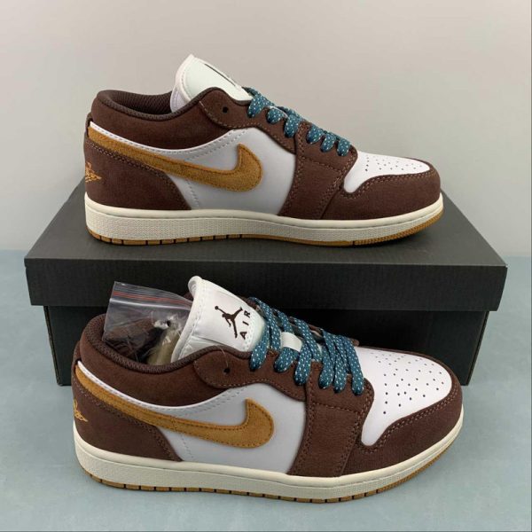 Nike Air Jordan 1 Low GS Cacao Wow Geode