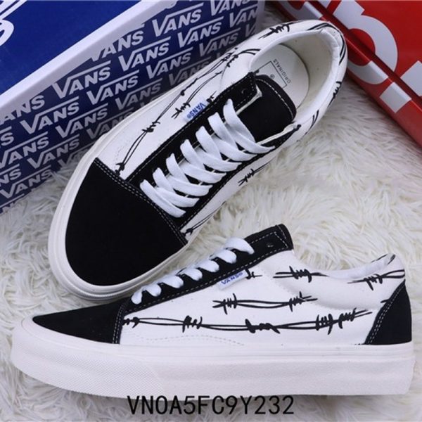 Vans Vault UA Old Skool NS OG LX Barbed Wire White