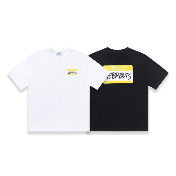 Camiseta Vetements 5YP2W9 (2COLORES)