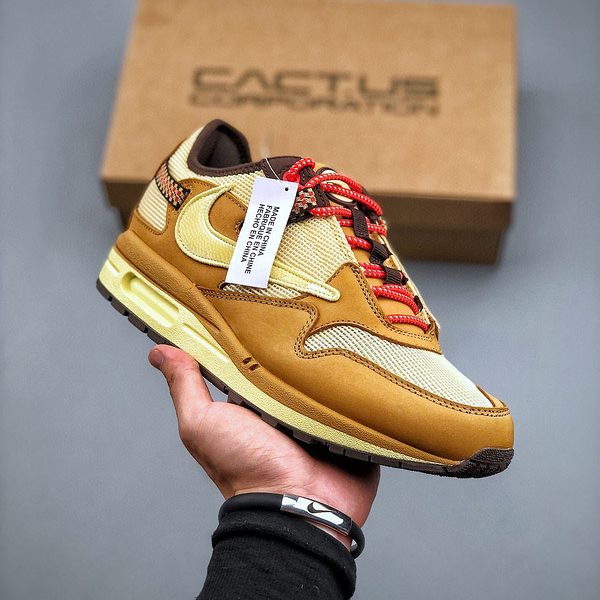 Travis Scott x Nike Air Max 1 Wheat Lemon Drop