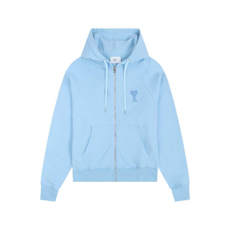 Sudadera Zipper Ami MFTVD4 (4COLORES)
