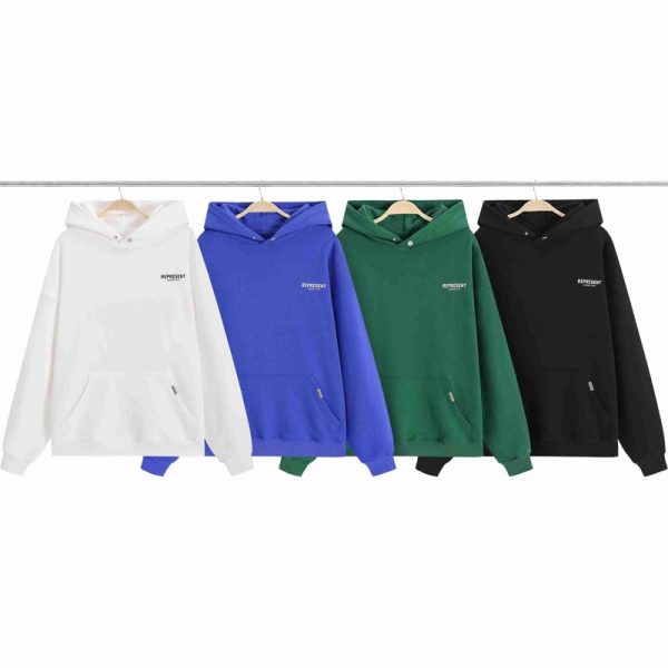 Sudadera con Capucha Represent PJZS1V (4COLORES)