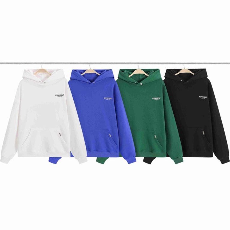 Sudadera con Capucha Represent PJZS1V (4COLORES)