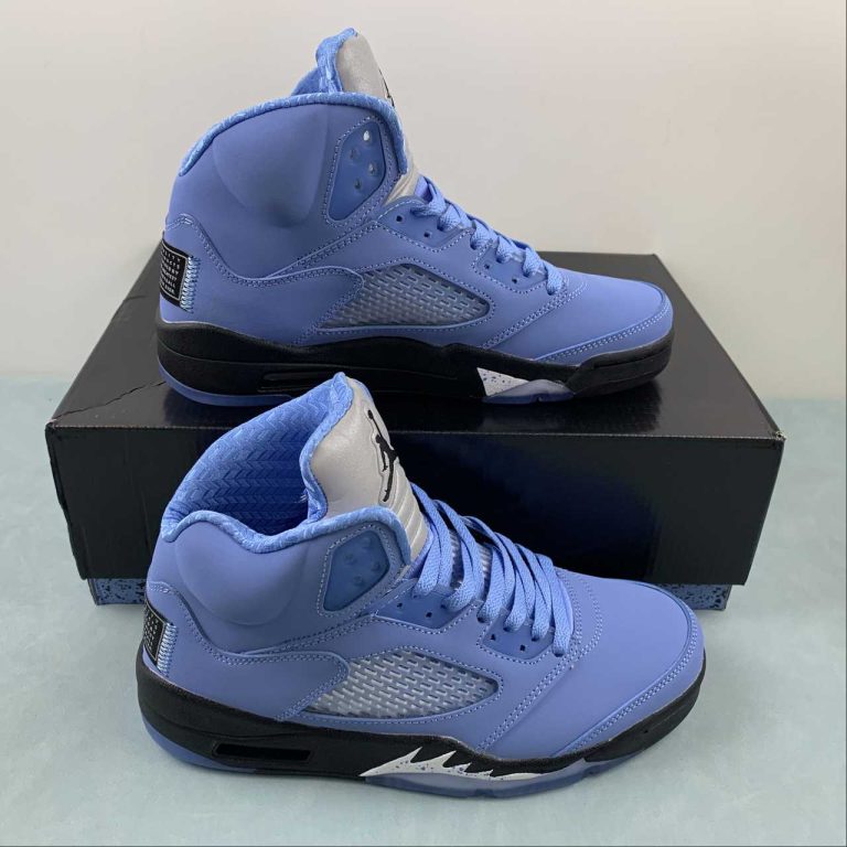 AIR JORDAN 5 RETRO UNC UNIVERSITY BLUE