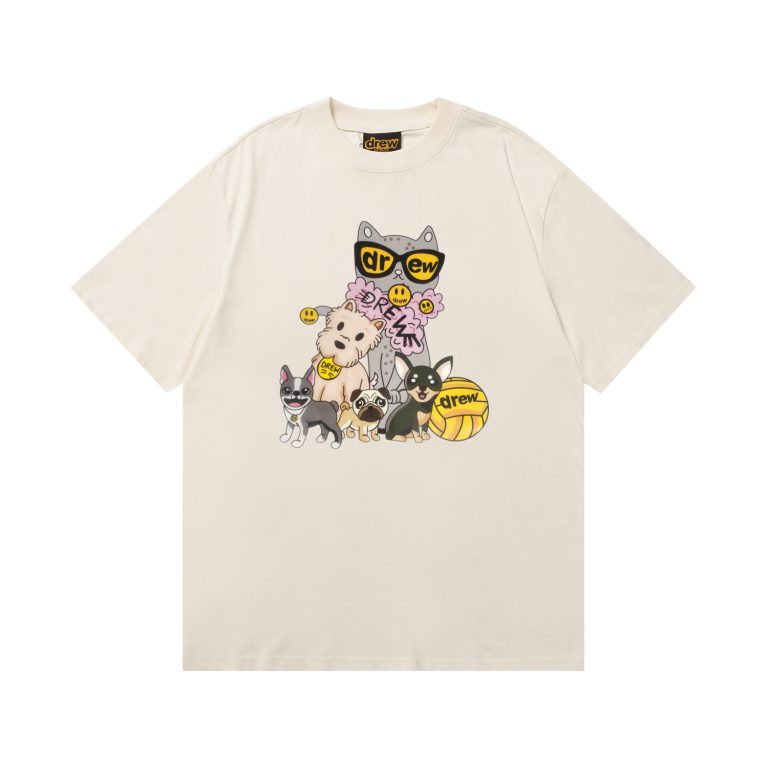 Camiseta Drew X3G7Q9 (5COLORES)