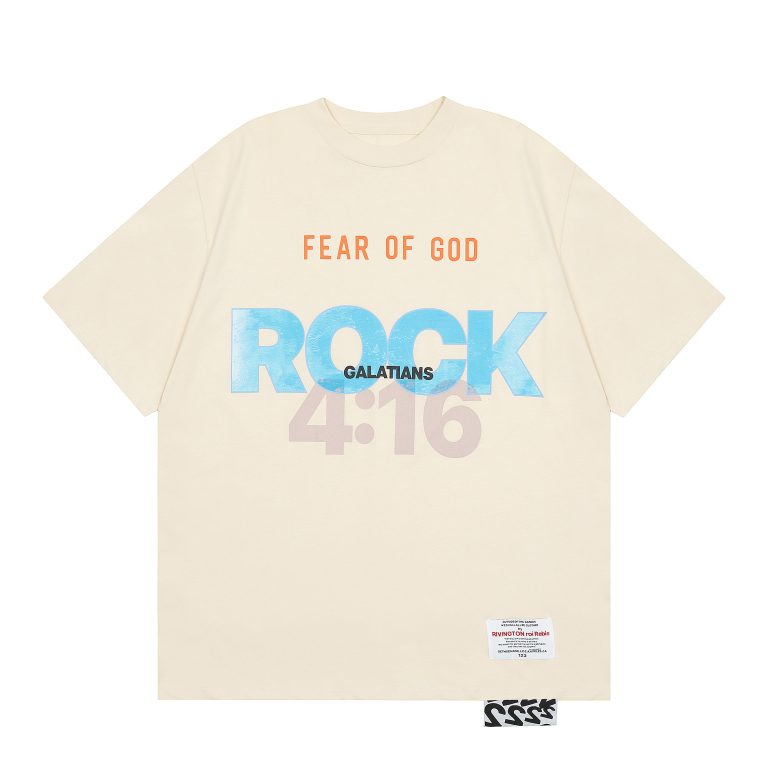 Camiseta Fear of God x RRR123 FV2RPJ