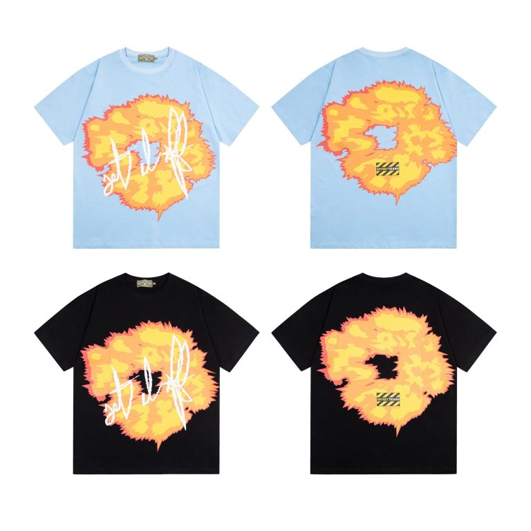 Camiseta Offset x Denim Tears GZYB2Z (2COLORES)