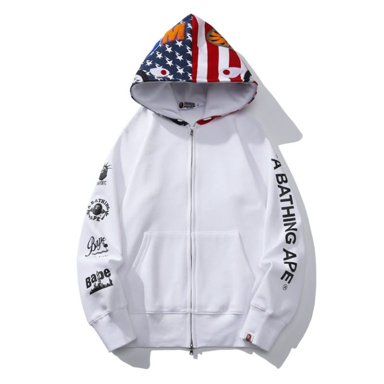 Sudadera Zipper Bape DFKND1 (2COLORES)