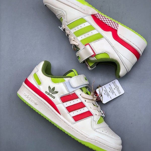 The Grinch x Adidas Originals Forum Low CREAM WHITE