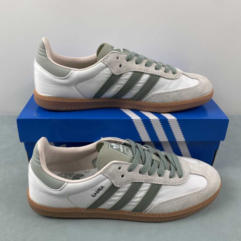 Adidas Originals Samba Silver Green Putty Mauve