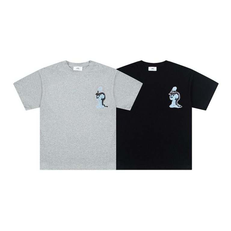 Camiseta Ami QZVGV4 (2COLORES)