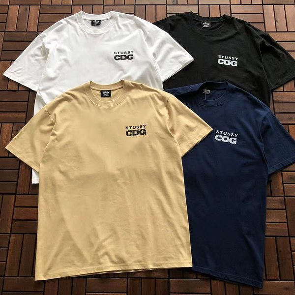 Camiseta CDG x Stussy 63W5LP (4COLORES)
