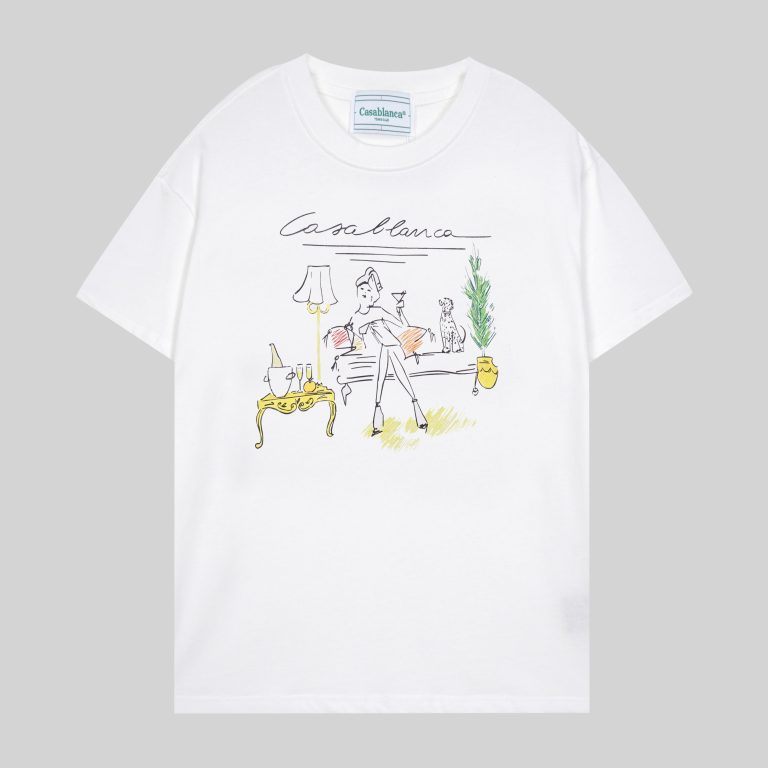 Camiseta Casablanca 5BFZKZ (2COLORES)