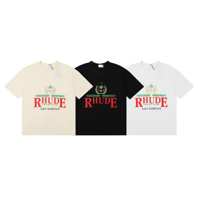 Camiseta Rhude D8HKRF (3COLORES)